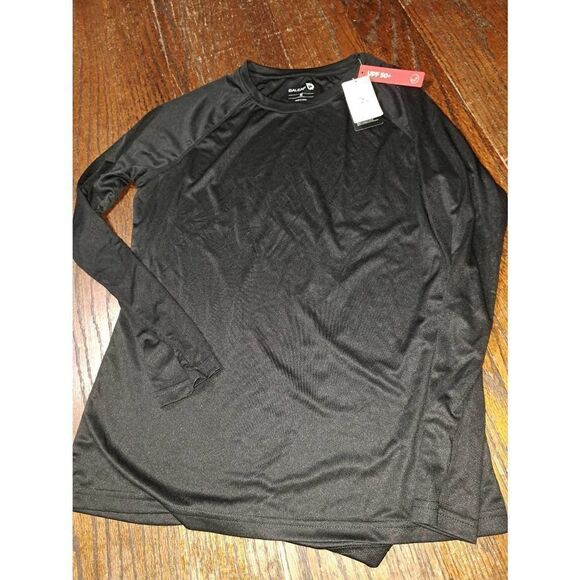 New Medium Baleaf Black Long Sleeve UPF50 RashGuard Lightweight Active Shirt NWT - Picture 7 of 8